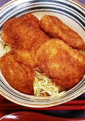 鶏胸肉のさっぱりソースかつ丼-レシピのメイン写真
