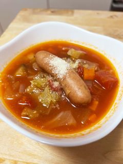 お野菜トロトロ☆ごろごろミネストローネ-レシピのメイン写真