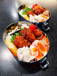 高校生弁当 2022 10月6ヤンニョム-レシピのメイン写真