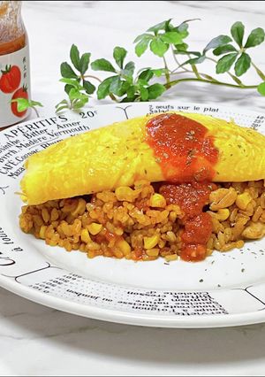 トマト塩糀オムライス-レシピのメイン写真