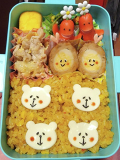 簡単くまちゃん弁当!-レシピのメイン写真