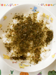 保育園給食★ふりかけご飯-レシピのメイン写真