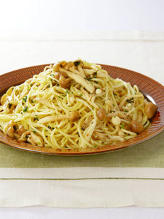和風わかめきのこのパスタ-レシピのメイン写真