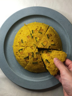 オートミールでかぼちゃの蒸しケーキ-レシピのメイン写真