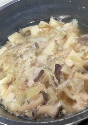 ダイエット汁★きのこと鶏肉オイスター-レシピのメイン写真