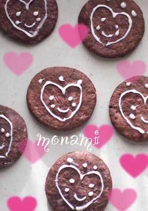 娘作＊バレンタインチョコクッキー♡-レシピのメイン写真