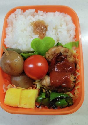 女子高生のお弁当(3年目2学期久々の②)-レシピのメイン写真