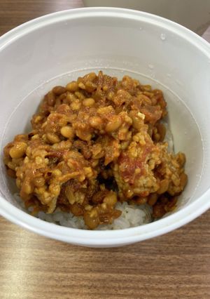 納豆のキーマカレー-レシピのメイン写真