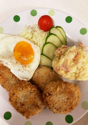 すき焼きの残りですき焼きコロッケ(^^♪-レシピのメイン写真