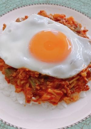 トマト缶を使ったキーマカレー-レシピのメイン写真