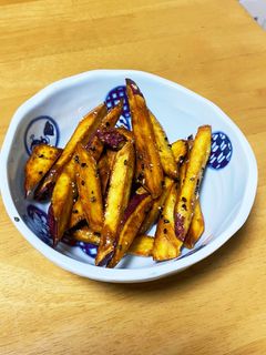 さつまいものごま塩はちみつ-レシピのメイン写真