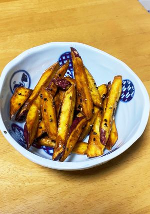 さつまいものごま塩はちみつ-レシピのメイン写真