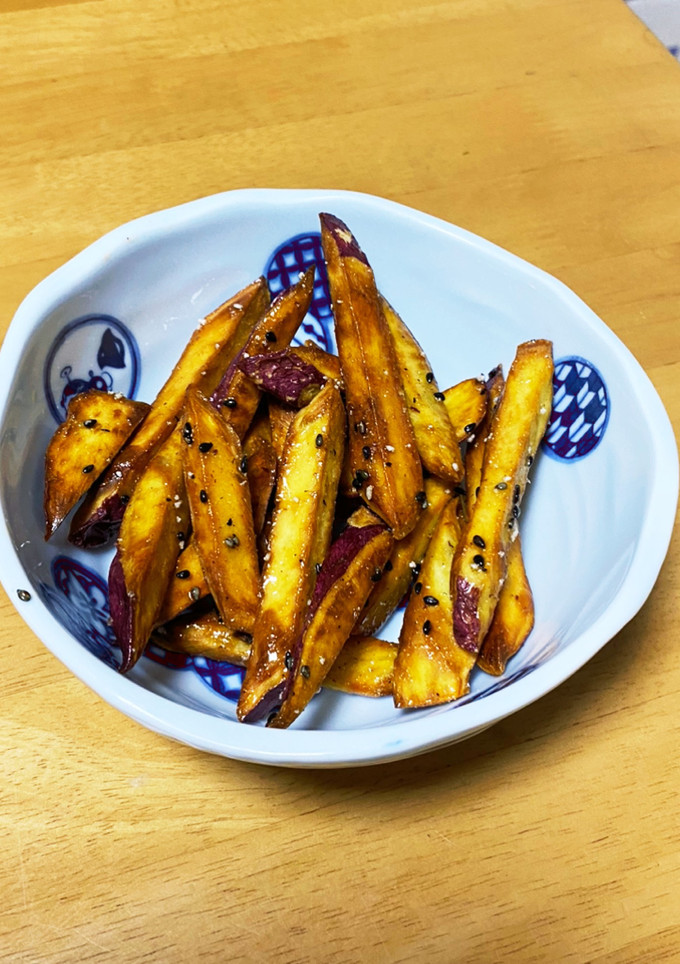 さつまいものごま塩はちみつ-レシピのメイン写真