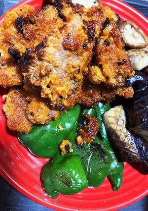 豚肉の味噌おから焼き　味噌トンテキ-レシピのメイン写真