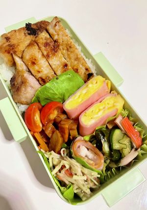 豚ロース味噌漬け弁当-レシピのメイン写真