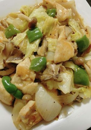 鶏肉と野菜のマヨケチャマスタード焼き-レシピのメイン写真