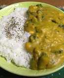 カレー…じゃなくカボチャシチューライス