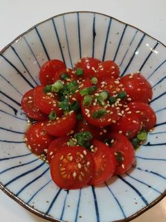 簡単!やみつき!トマトのジンぽんナムル♪-レシピのメイン写真