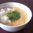 我が家の味♪味噌味のとろろごはん