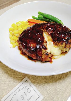 ✿ママのチーズinハンバーグ✿-レシピのメイン写真