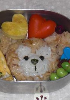 ダッフィーちゃん　キャラ弁　ディズニー-レシピのメイン写真
