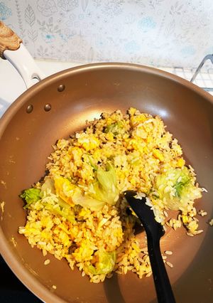 レタス たまご チャーハン-レシピのメイン写真