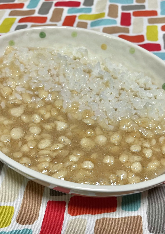 超簡単☆旨味堪能！揚げ玉おろし丼-レシピのメイン写真