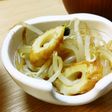 もやしに竹輪インしただけの···。