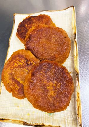 かぼちゃ煮から⇒かぼちゃ餅へ変身♪-レシピのメイン写真