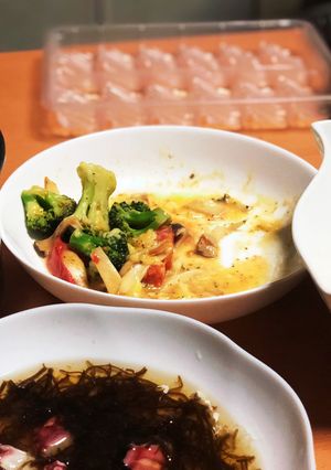 冷凍ブロッコリーとトマトとエリンギの炒め-レシピのメイン写真