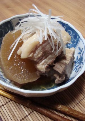 ガス代節約。圧力鍋で豚の角煮-レシピのメイン写真