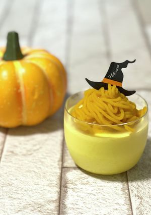 かぼちゃのモンブランムース-レシピのメイン写真
