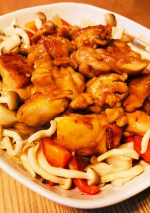 照り焼きチキンwith蒸し野菜-レシピのメイン写真