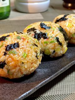 燻マヨ風味の韓国おにぎり【チュモッパ】-レシピのメイン写真