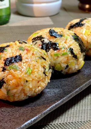 燻マヨ風味の韓国おにぎり【チュモッパ】-レシピのメイン写真