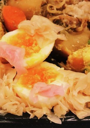 «ゆでたまごガリ寿司風»ご飯なし-レシピのメイン写真