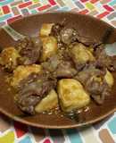 超簡単☆甘辛納豆豚バラ揚げ出し豆腐♪♪