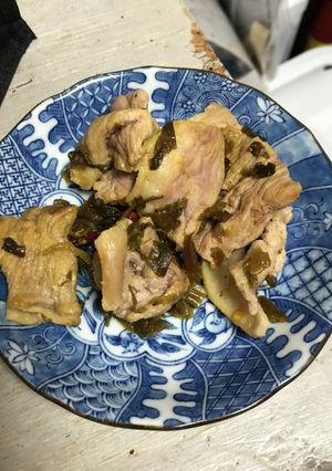 豚肉の高菜炒め-レシピのメイン写真