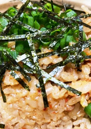 キムチと牛肉の炊き込みご飯-レシピのメイン写真
