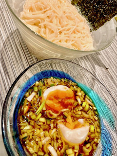 ネギときゅうりの豆板醤つけ汁-レシピのメイン写真