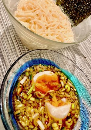 ネギときゅうりの豆板醤つけ汁-レシピのメイン写真