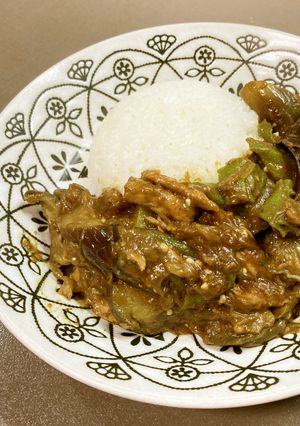 まいわし缶＆なす＆オクラのカレー-レシピのメイン写真