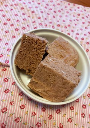 プロテイン蒸しパン 自分用-レシピのメイン写真
