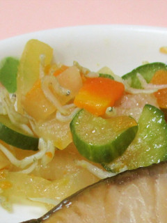 保育園給食★ちりめんサラダ-レシピのメイン写真