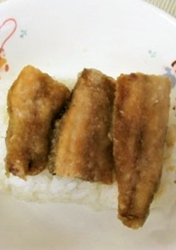 保育園給食★さんまのかば焼丼-レシピのメイン写真
