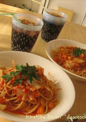 トマトソーススパゲティー-レシピのメイン写真