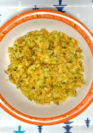 親子で食べられる納豆チャーハン-レシピのメイン写真
