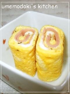 お弁当に「ハム巻き卵焼き」-レシピのメイン写真