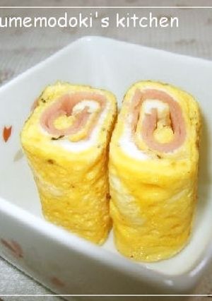 お弁当に「ハム巻き卵焼き」-レシピのメイン写真