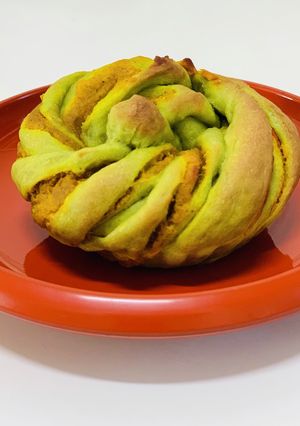 ハロウィンかぼちゃのパン-レシピのメイン写真